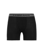 Icebreaker Anatomica Boxers wFly Herren black