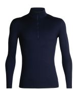Icebreaker 200 Oasis LS Half Zip Herren midnight