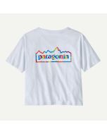 Patagonia Unity Fitz Easy Cut Responsibili Tee Damen white