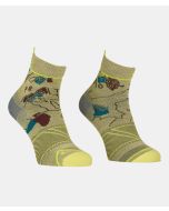 Ortovox Alpine Light Quarter Socks Herren wasabi