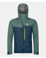Ortovox 3L Ravine Shell Jacket Herren deep ocean