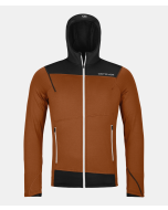 Ortovox Fleece Light Hoody Herren brown