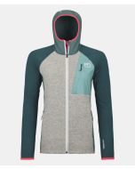 Ortovox Fleece GP Classic Knit Hoody Damen arctic grey
