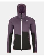 Ortovox Fleece Rib Hoody Damen berry