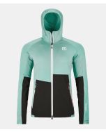 Ortovox Fleece Rib Hoody Damen ice