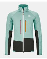 Ortovox Fleece Rib Jacket Damen aquatic ice