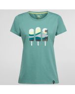 La Sportiva Icy Mountains T-Shirt Damen juniper
