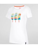 La Sportiva Icy Mountains T-Shirt Damen white
