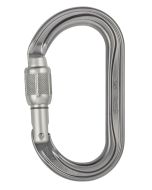 Petzl OK Screw-Lock Karabiner silber 