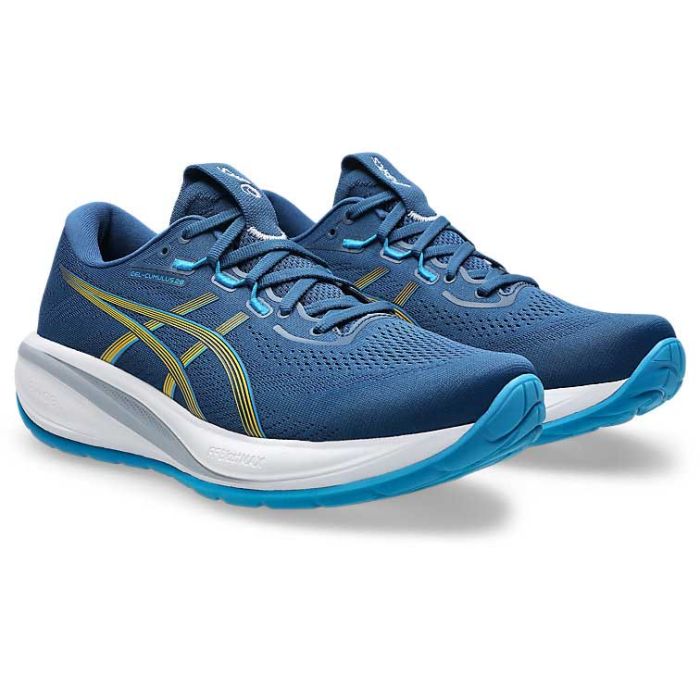 Asics Cumulus 28 Herren twilight blue / yamabuki