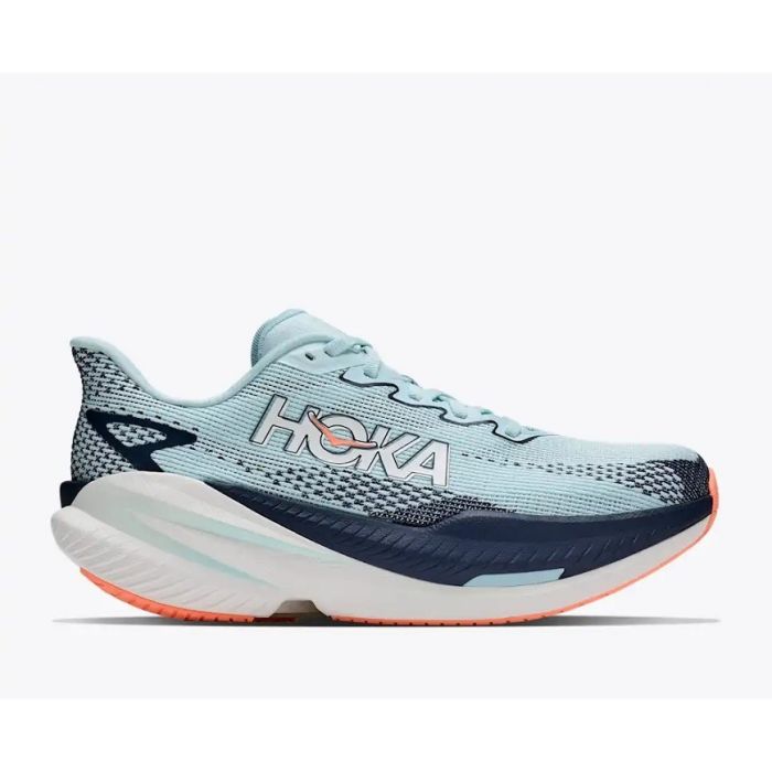 Hoka Mach X3 Damen glimmering blue