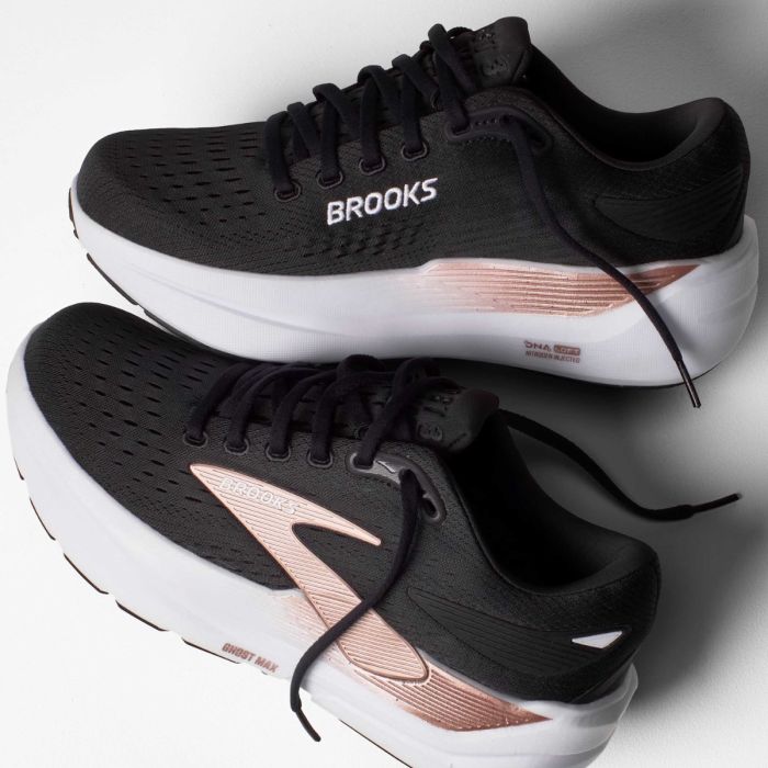 Brooks Ghost Max 3 Damen black / rose gold