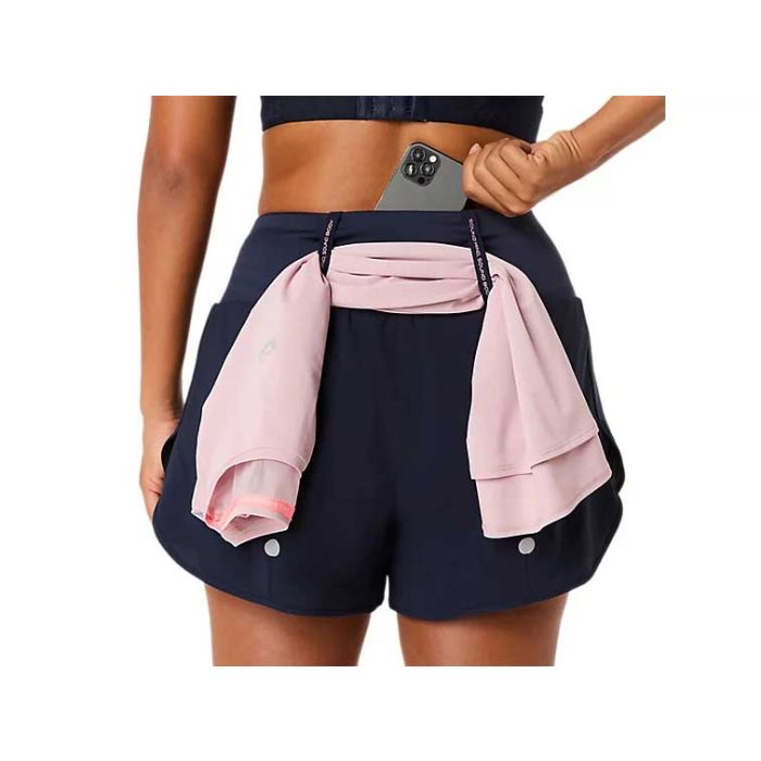 Asics Road 3,5 in Short Damen midnight
