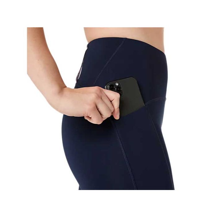 Asics Road High Waist 8in Sprinter Damen midnight