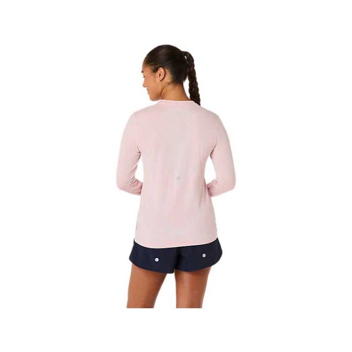 Asics Road Seamless Top Damen morganite / dusty red