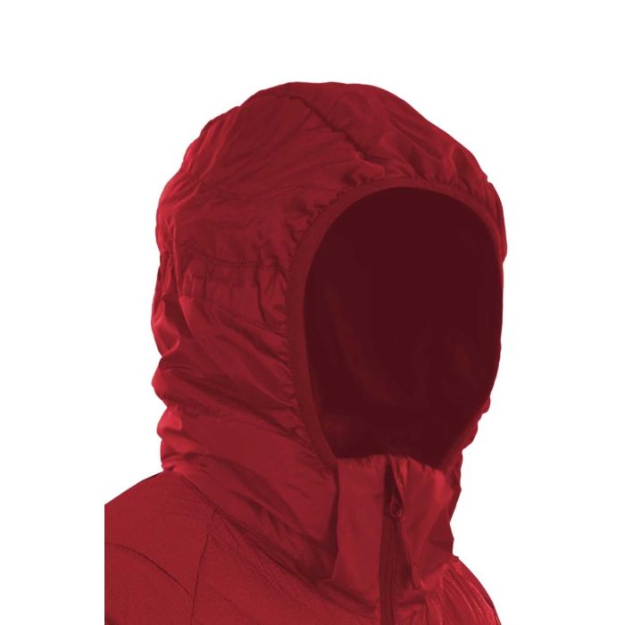 Grüezi Bag Lightful DownWool Jacket Damen Isolationsjacke cherry