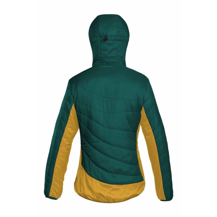 Grüezi Bag Refreshful SilkWool Jacket Damen ocean green/peenapple