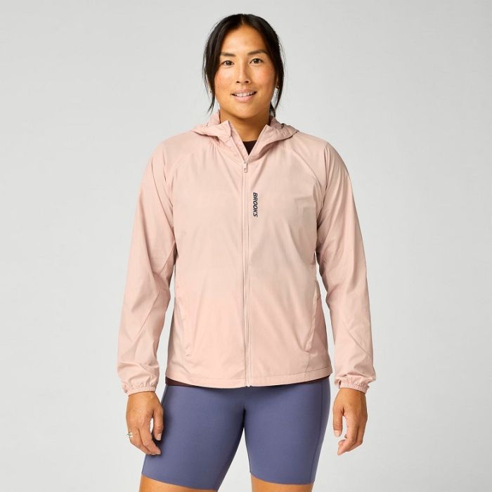 Brooks Canopy Packable Jacket Damen rose dust
