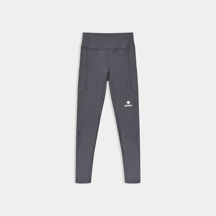 Saysky Combat+ Rib Long Tights Damen grey