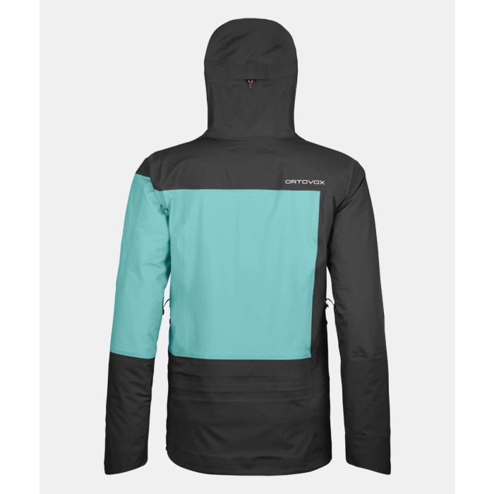 Ortovox 3L Deep Shell Jacket Damen black raven