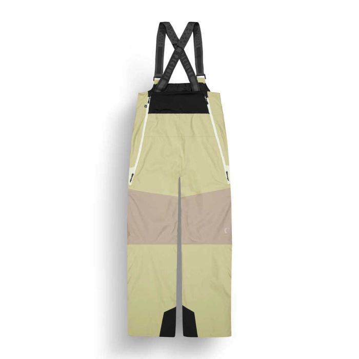 Picture Elwy Bib Pants Damen hemp roebuck lime cream