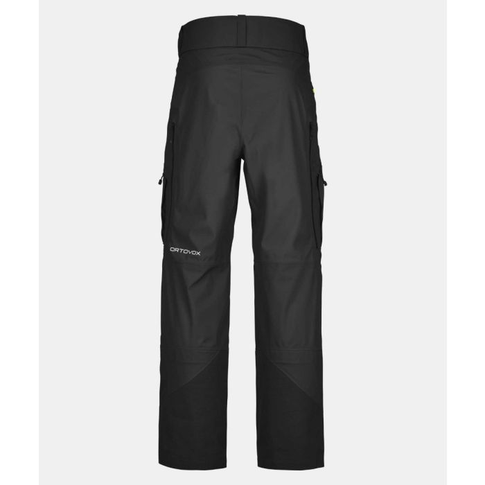 Ortovox 3L Deep Shell Pants Herren black raven