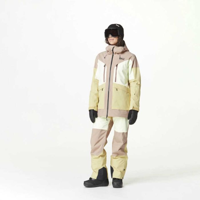 Picture Haakon Jkt Damen roebuck lime cream hemp