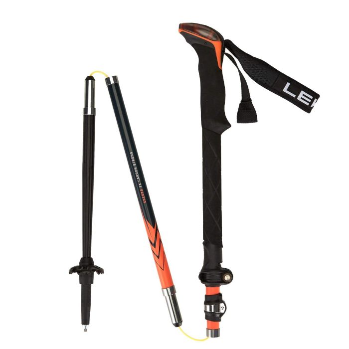 Leki Sherpa FX Carbon Strong orange-denim