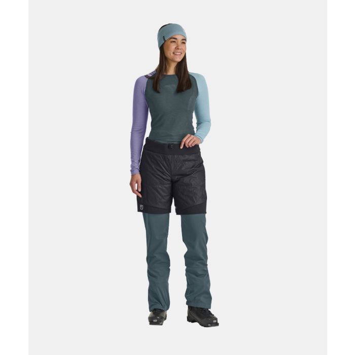 Ortovox Swisswool Piz Boe Shorts Damen black raven