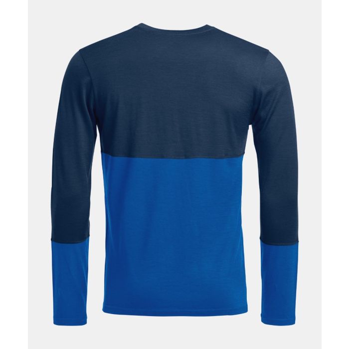 Ortovox 185 ROCK'N'WOOL LONG SLEEVE Herren deep ocean