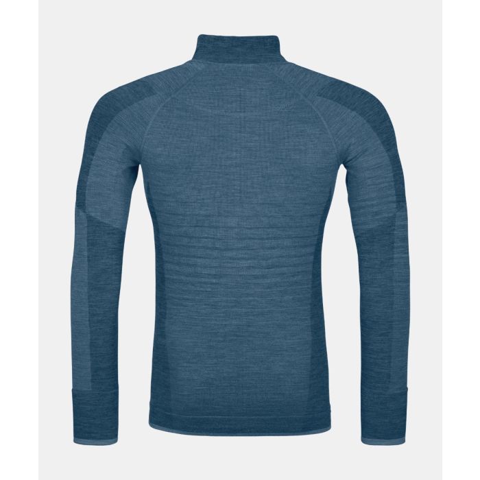 Ortovox 230 Competition Zip Neck Herren petrol blue