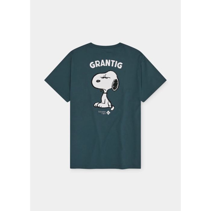 Bavarian Caps T-Shirt Grantler Klub Snoopy blaugrau