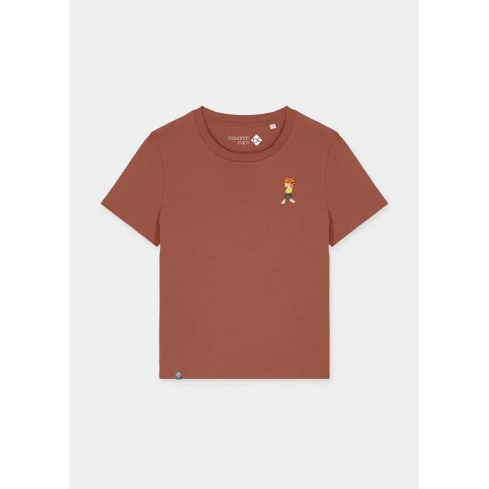 Bavarian Caps T-Shirt Pumuckl grantig Damen rost