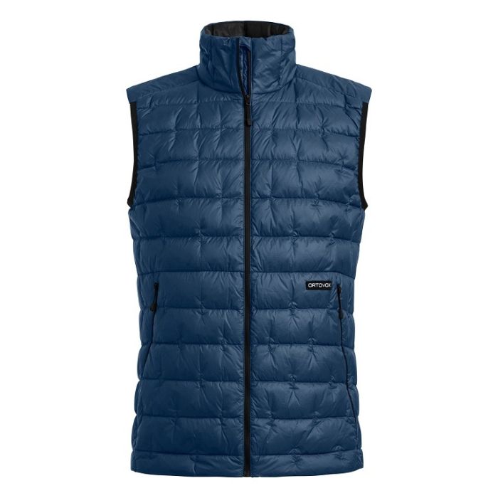 Ortovox Downwool 180 Vest Herren blue nunatak