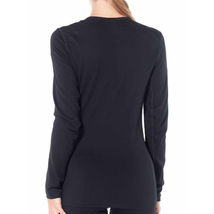 Icebreaker 200 Oasis LS Crewe Damen black