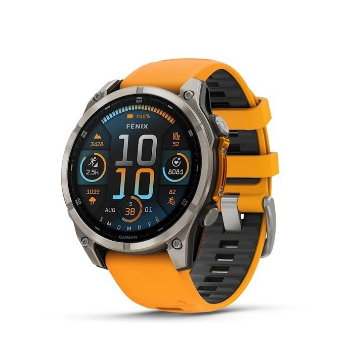 Garmin Fenix 8 Amoled 47mm orange