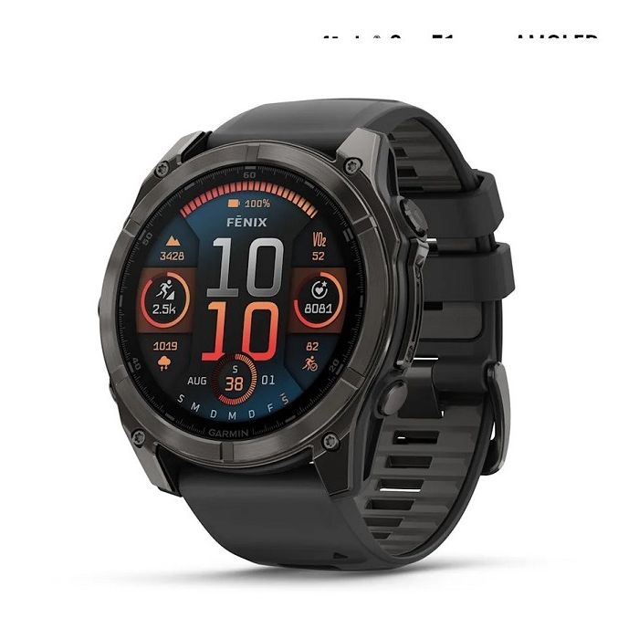 Garmin Fenix 8 Amoled 51mm sapphire black