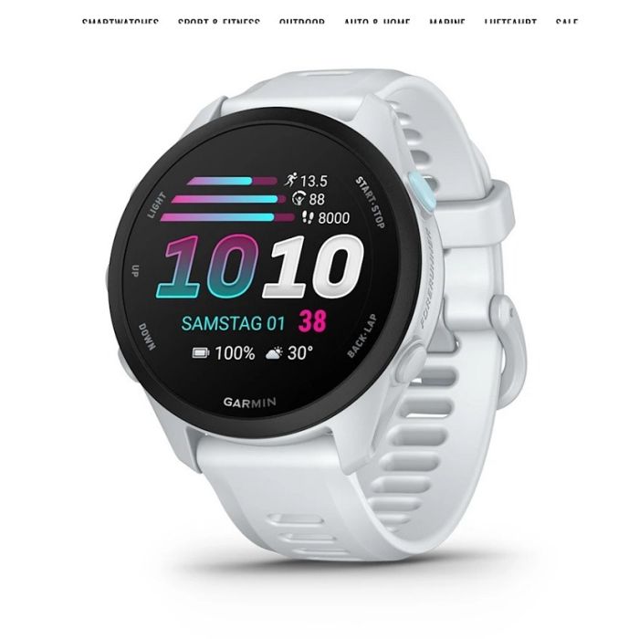 Garmin Forerunner 70 white