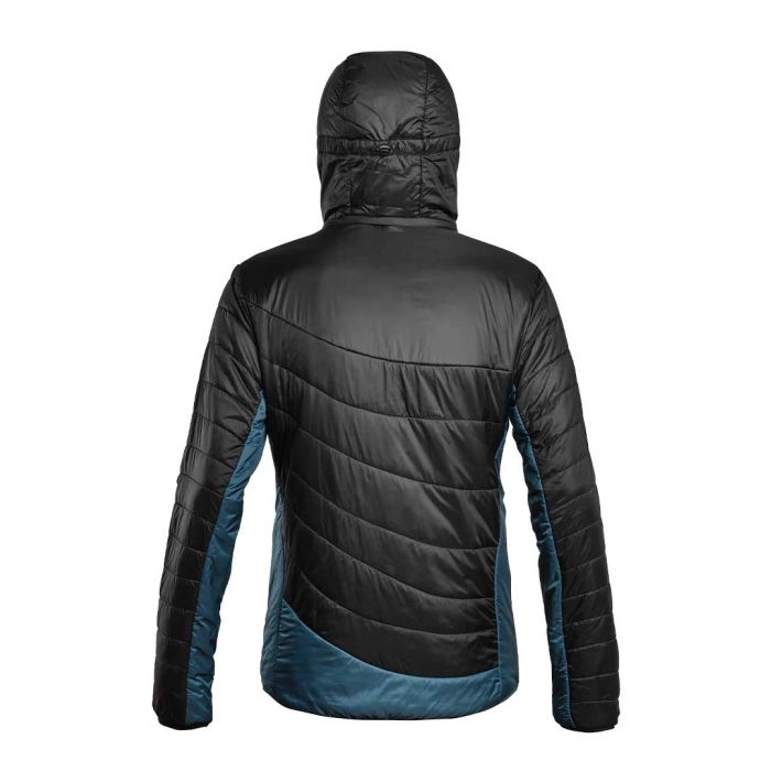 Grüezi Bag Refreshful Silk Jacket Herren Isolationsjacke black saphir blue