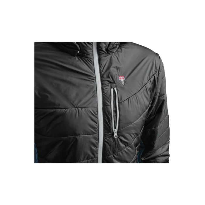 Grüezi Bag Refreshful Silk Jacket Herren Isolationsjacke black saphir blue