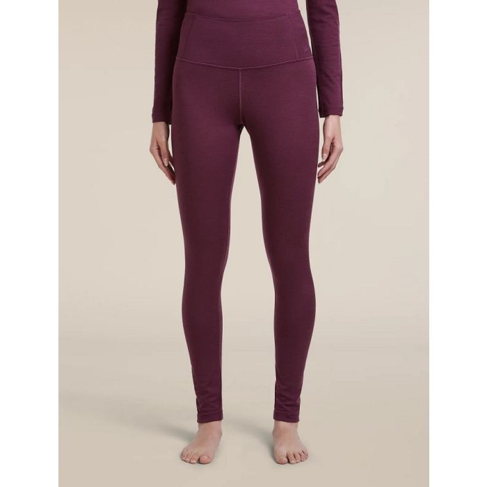 Icebreaker 200 Oasis High Rise Leggings Damen berry