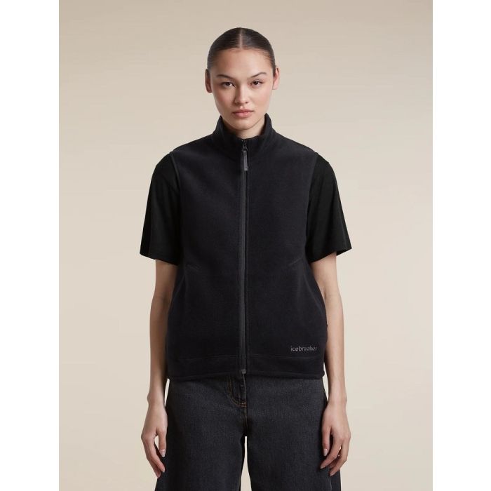 Icebreaker 800 RealFleece Classic Pile Vest Damen black