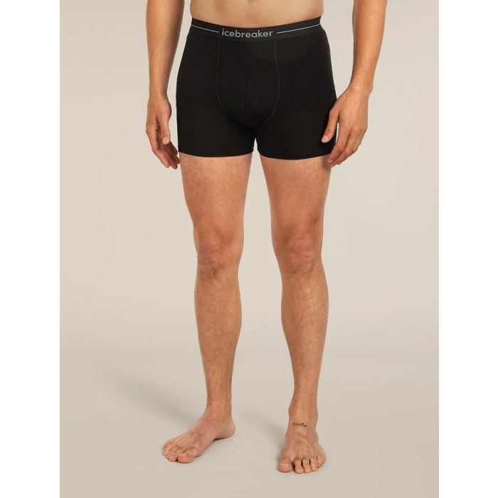 Icebreaker Anatomica Boxers Herren black