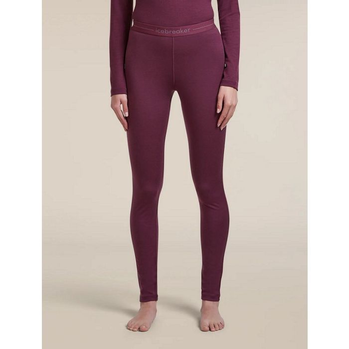 Icebreaker 200 Oasis Leggings Damen dark berry