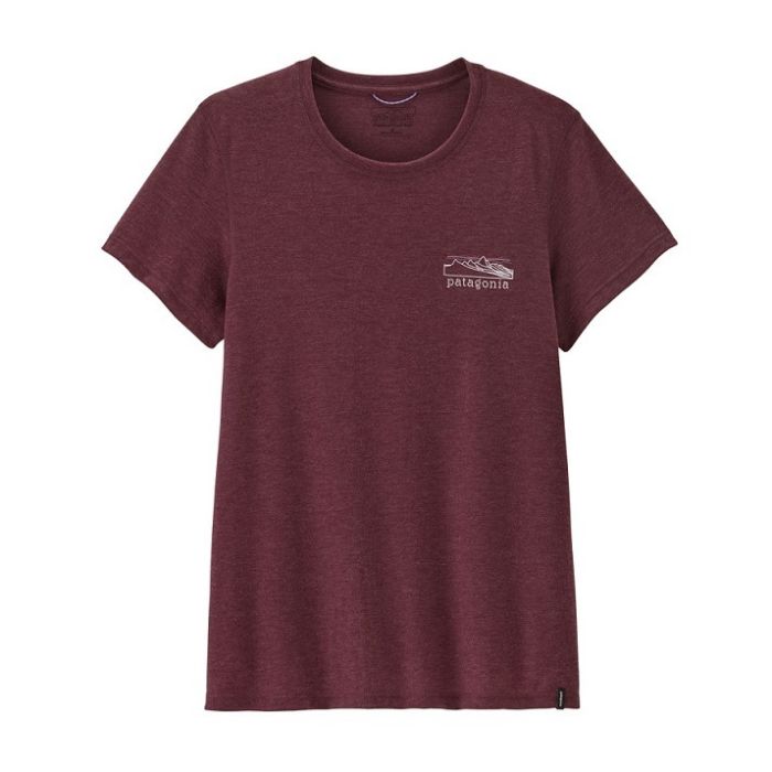 Patagonia Cap Cool Trail Shirt - Stratapeaks Damen berry fig