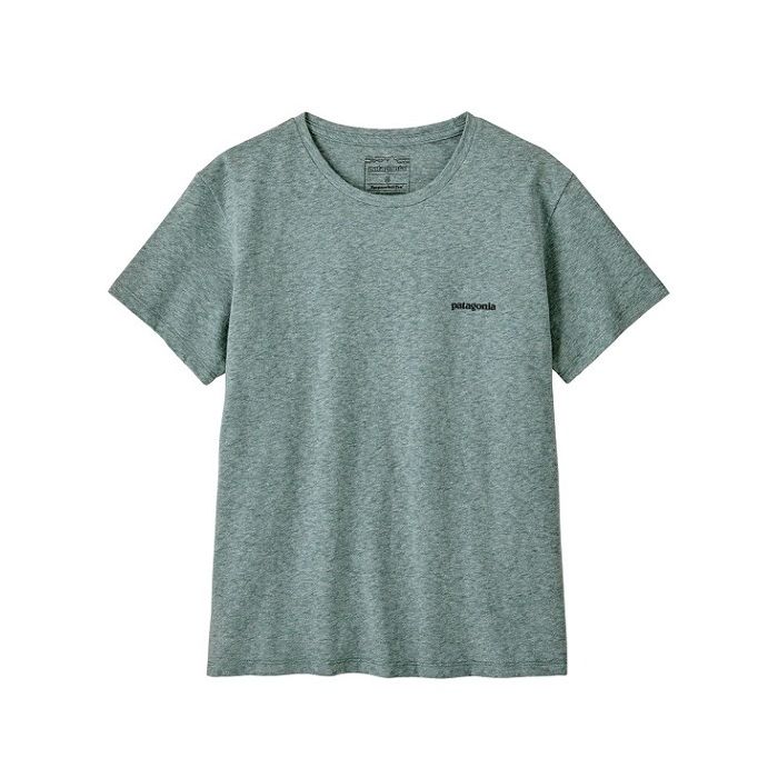 Patagonia P-6 Logo Responsibili-Tee Damen blue sage