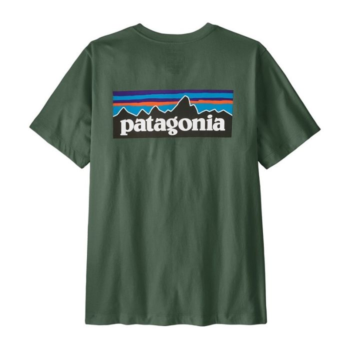 Patagonia P-6 Logo T-Shirt Herren canopy green