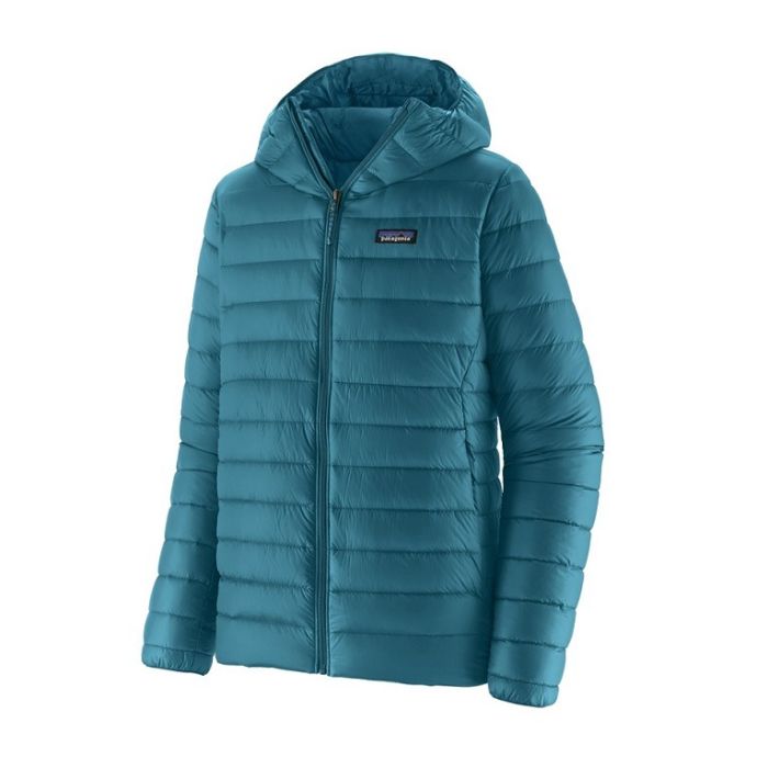 Patagonia Down Sweater Hoody Herren glacial blue