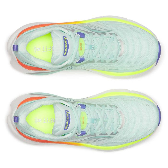 Saucony Omni 23 ST Damen aqua / citron