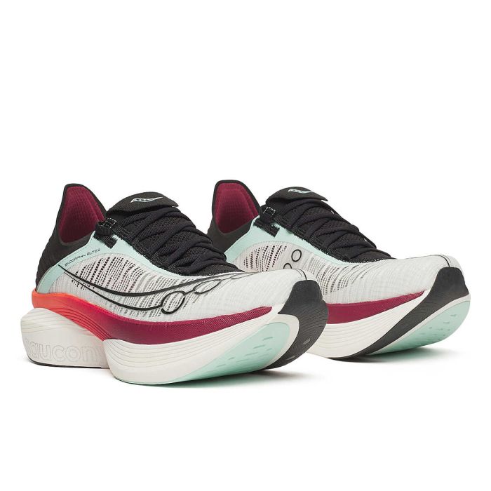 Saucony Endorphin Elite 2 Herren white / crimson